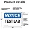 Signmission Test Lab, 18 in W x Rectangle, Vinyl Decal OS-2PACK-NS-D-1218-L-18543 - alternate 2
